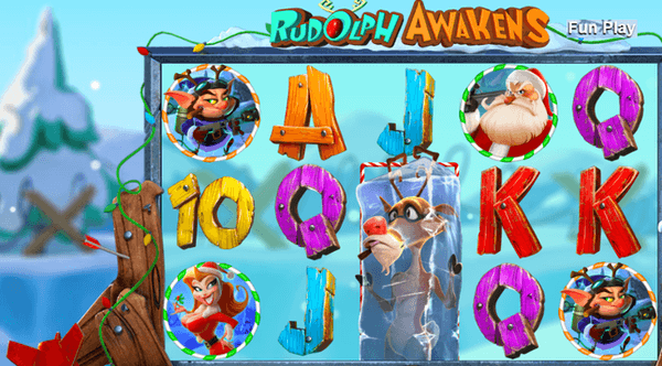 Rudolph Awakens Christmas slot game