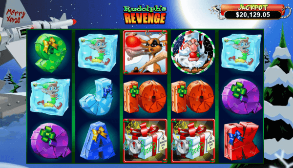 Rudolph's Revenge Christmas slot game
