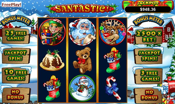 Santastic! Christmas slot game