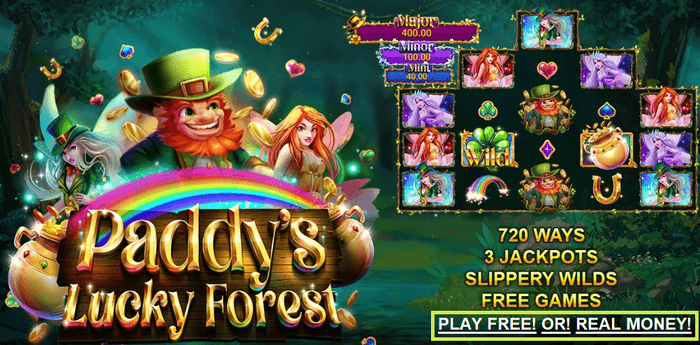 Paddy's Lucky Forest St. Patrick's Day slot game